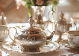 tea setting domestic staff